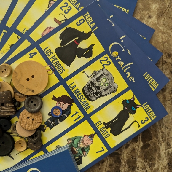 CORALINE LOTERIA GAME - Picture 3 of 5